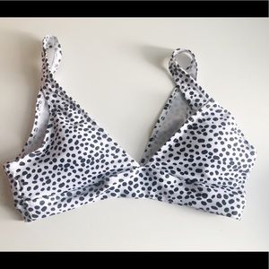 Dalmatian Bikini Top